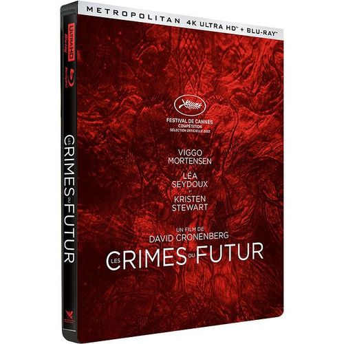 Les Crimes Du Futur - Exclusivité Fnac Boîtier Steelbook - 4k Ultra Hd + Blu-Ray