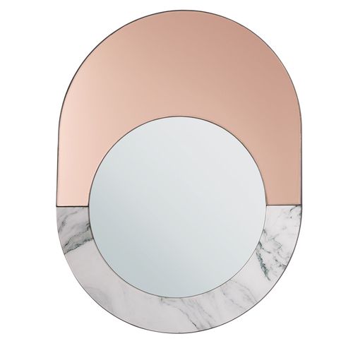 Miroir 65 cm Rose doré RETY