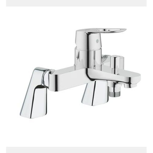 Grohe - Mitigeur baignoire mécanique Bauloop avec colonnettes - Rose