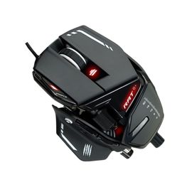 Mad Catz R.A.T.8+ - Souris - optique - 11 boutons - filaire - USB - noir