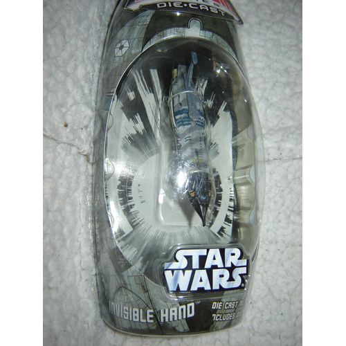 Vaisseau Star Wars Titanium Die Cast Série 2006 : Invisible Hand