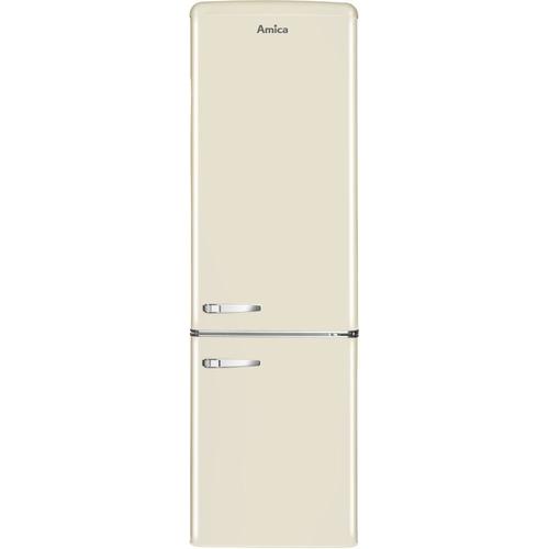 Réfrigérateur Combiné Amica AR8242C - 244 litres Classe E Crème