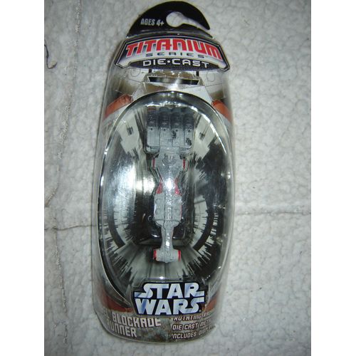 Vaisseau Star Wars Titanium Die Cast Série 2006 : Rebel Blockade Runner
