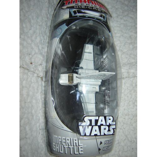 Vaisseau Star Wars Titanium Die Cast Série 2006 : Imperial Shuttle