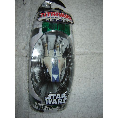 Vaisseau Star Wars Titanium Die Cast Série 2006 : A Wing Starfighter