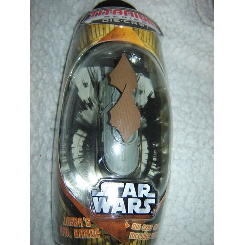 Vaisseau Star Wars Titanium Die Cast Série 2006 : Jabba's Sail Barge