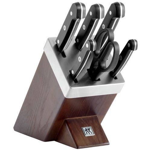 Bloc Couteaux Zwilling Gourmet Sharpblock 7 Pieces