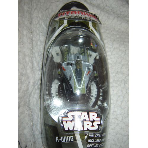 Vaisseau Star Wars Titanium Die Cast Série 2007 : A Wing 2007