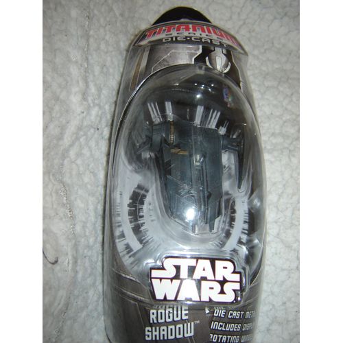 Vaisseau Star Wars Titanium Die Cast Série 2008 : Rogue Shadow