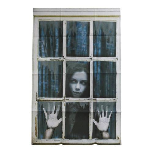 Joker - Halloween - Window Decoration - Woman 120x80 Cm (96665)