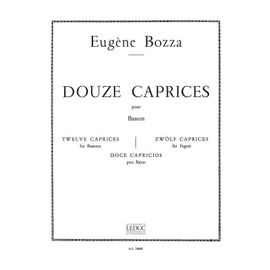 Eugène Bozza : Douze Caprices Pour Basson