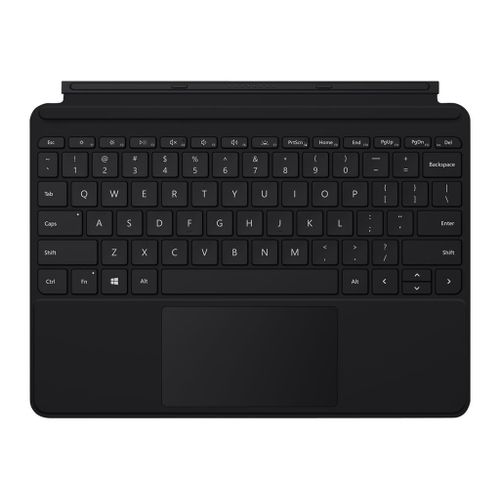Microsoft Surface Go Type Cover - Clavier - avec trackpad, accéléromètre - rétroéclairé - Allemand - noir - commercial - pour Surface Go, Go 2, Go 3