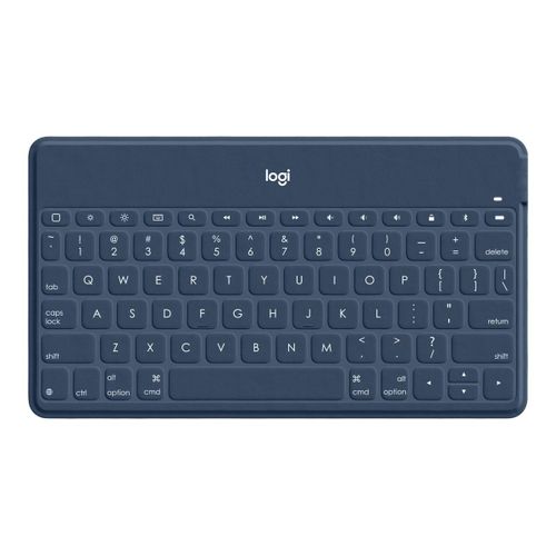Logitech Keys-To-Go - Clavier - sans fil - Bluetooth - QWERTY - Néerlandais/Anglais - bleu classique