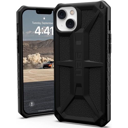 Coque Uag Série Monarch Pour Iphone 14 Plus Métal Et Carbone