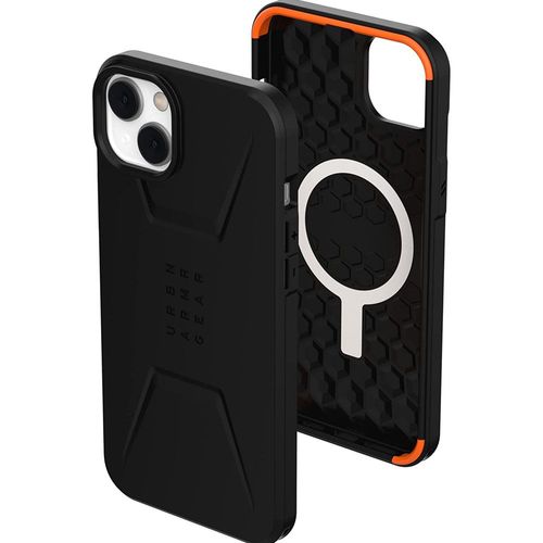 Coque Uag Civilian Magsafe Iphone 14 Plus Coloris Noir