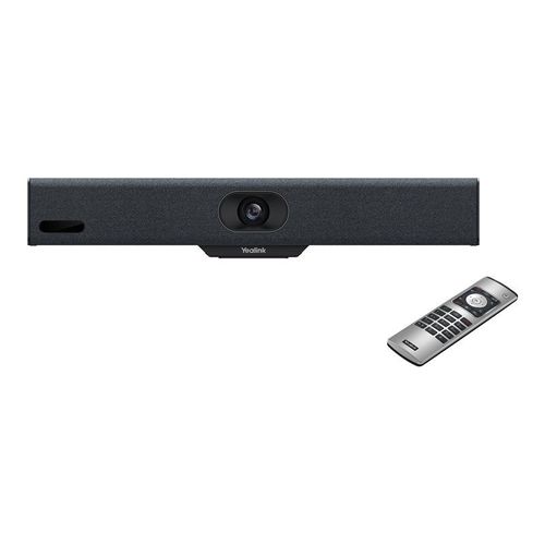 Yealink MeetingBar A10 - Barre de collaboration vidéo tout-en-un (barre vidéo, télécommande VCR11) - Certifié pour Microsoft Teams, Certifié pour Zoom Rooms