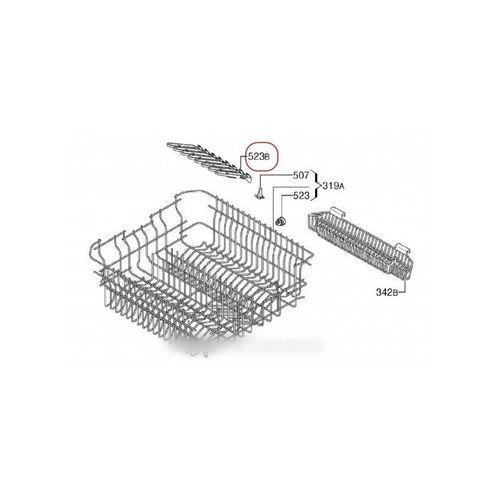 SUPPORT PANIER POUR LAVE VAISSELLE ARTHUR MARTIN ELECTROLUX FAURE