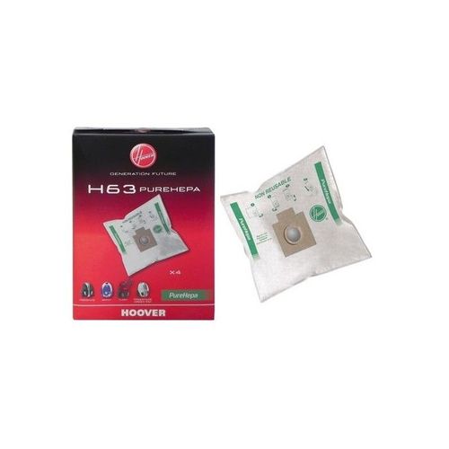 SACS (X4) H63 PURE HEPA FREESPACE SPRINT POUR ASPIRATEUR HOOVER