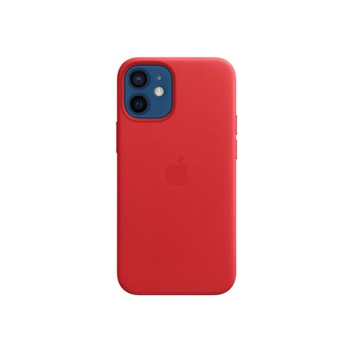 Apple - (Product) Red - Coque De Protection Pour Téléphone Portable - Avec Magsafe - Cuir - Rouge - Pour Iphone 12 Mini