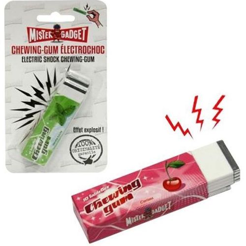 Boîte Chewing-Gum À Électrocution Électrochoc Paquet Électrique * Dimensions : 8 X 2 X 1,5 Cm * Batterie : Piles Fournies * Pas Du