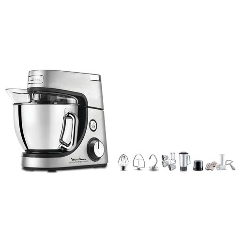 MOULINEX Robot pâtissier, Capacité 4,6 L, 8 vitesses, Kit accessoires QA613DB1