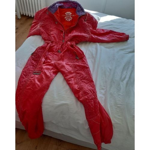Belle Combinaison De Ski Finlandaise Vintage Femme