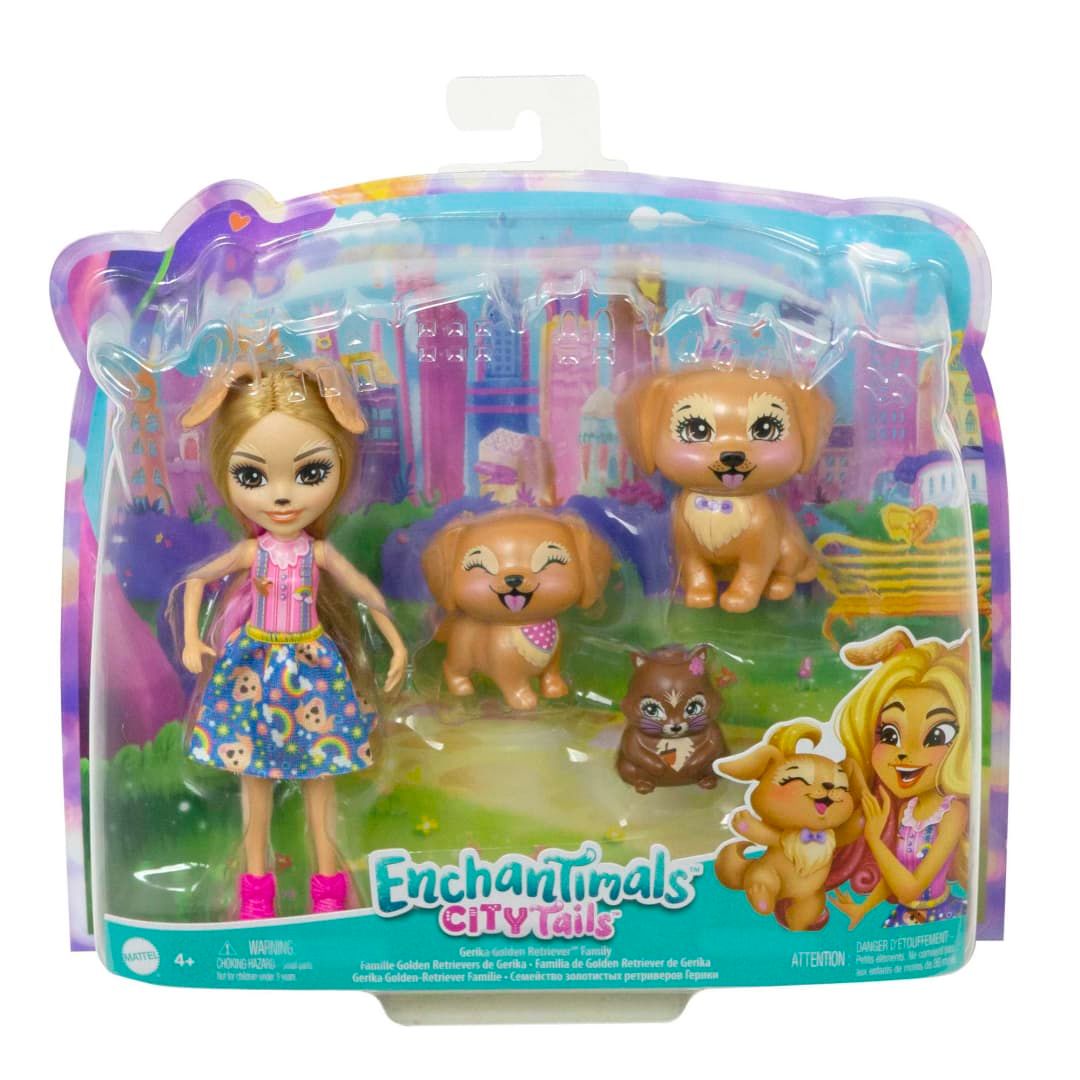 Enchantimals - Coffret Famille De Gerika Retrievers - Mini Poupée - 4 Ans E... - 6