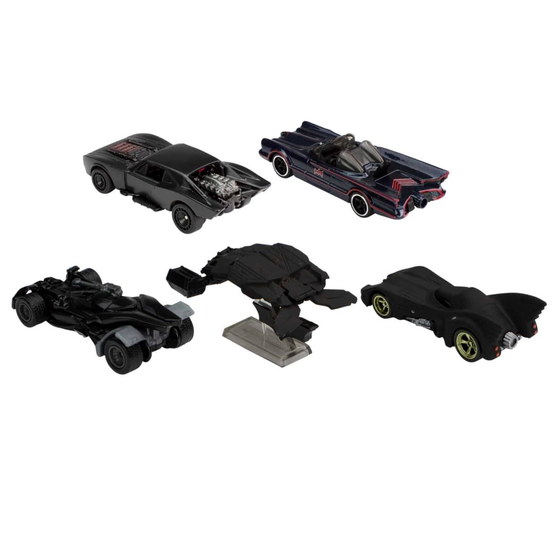 Hot Wheels Batman Pack 5 V�hicules