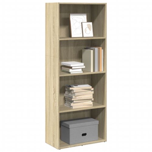 Vidaxl Bibliothèque Chêne Sonoma 60x30x152 Cm Bois D'ingénierie