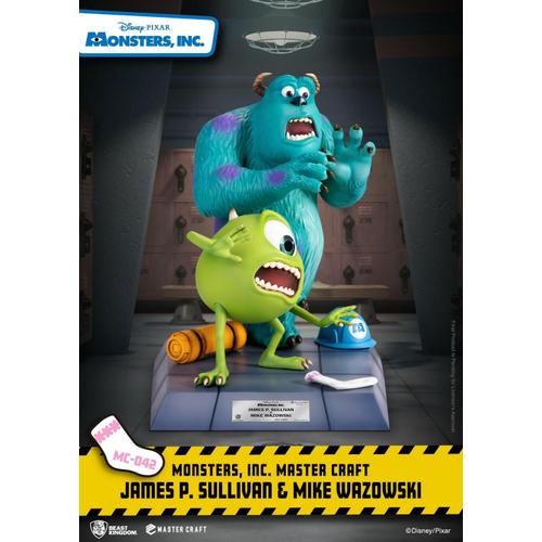 Monsters Inc - Sulley + Mike - Statuette Master Craft 32cm