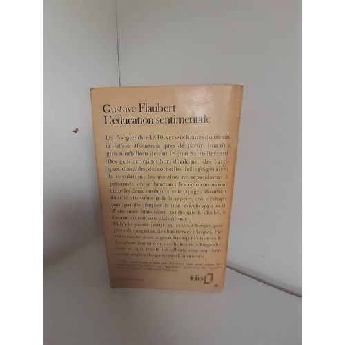 L'Éducation Sentimentale - Gustave Flaubert- Folio N° 147 - 1979