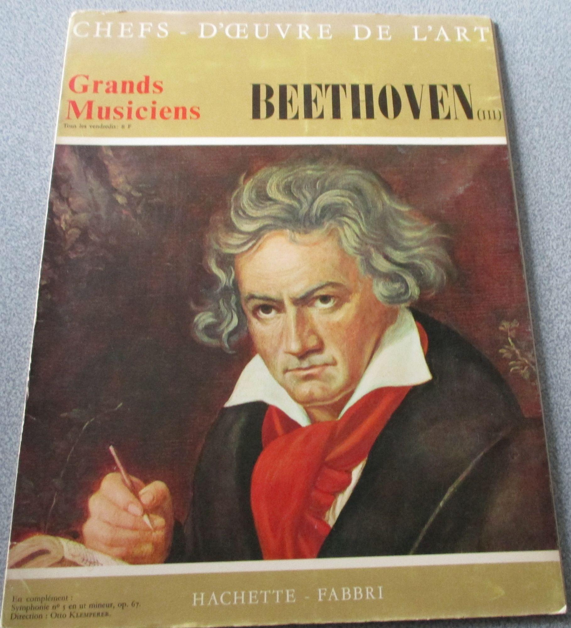 Vinyle 33 Tours Beethoven pastorale Grand Prix du disque Paris N 16