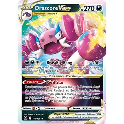 Drascore Vstar - 119/196 - Origine Perdue