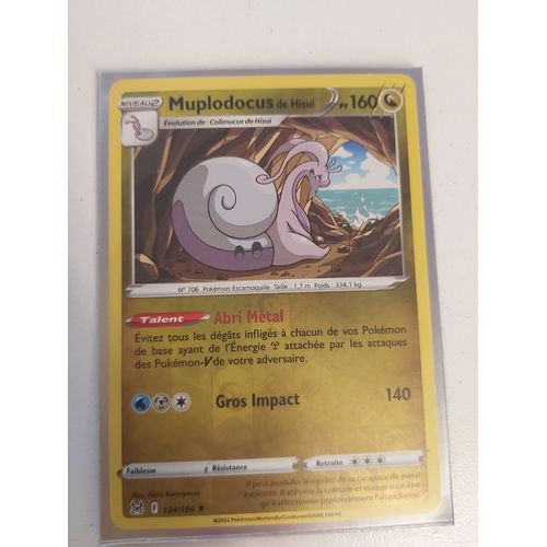 Muplodocus - Reverse - 134/196 - Eb11 - Origine Perdue