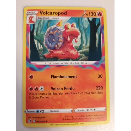 Volcaropod - 022/196 - Eb11 - Origine Perdue