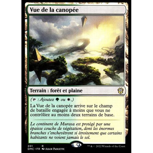 Vue De La Canopée - Magic - Deck Commander Dominaria Uni - R - 201