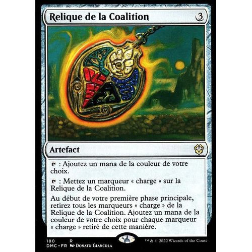 Relique De La Coalition - Magic - Deck Commander Dominaria Uni - R - 180