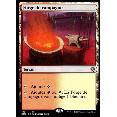 Forge De Campagne - Magic - Deck Commander Dominaria Uni - R - 198