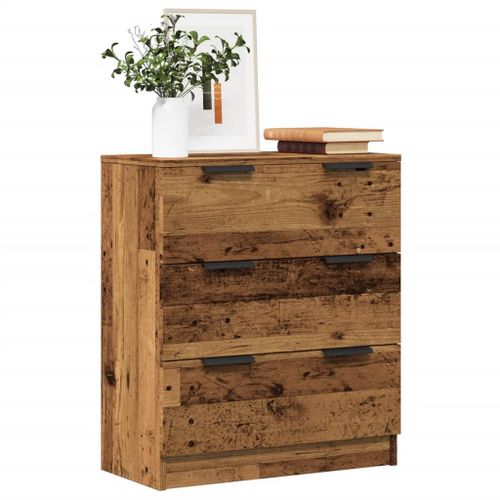 Vidaxl Buffet Vieux Bois 60x30x70 Cm Bois D'ingénierie