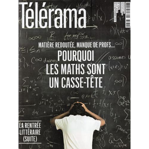 Télérama 3789. Philippe Sands. Le Problème Des Maths. Saeed Roustaee. Photojournaliste. Pomme.