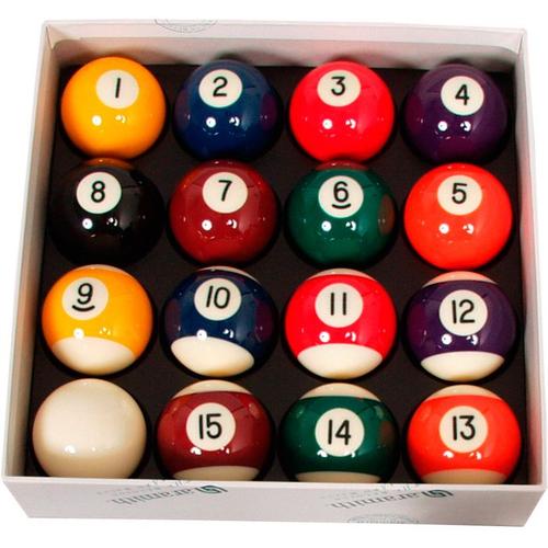 Jeu de boules de billard Aramith Standard 54.