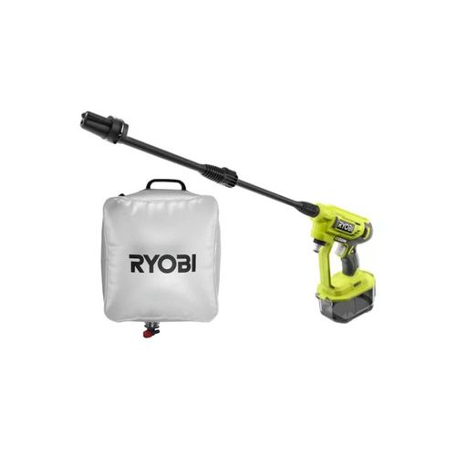 Pack RYOBI Pistolet à pression 18V One+ - Sans batterie ni chargeur RY18PW22A-0 - Poche à eau 20 L RAC717