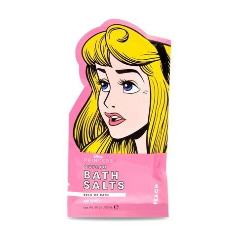 Mad Beauty - Disney Princess Sels De Bain Aurore Parfum Pêche - 80 G 