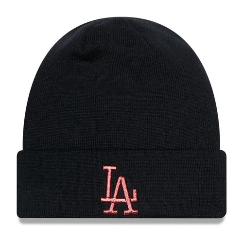 New Era Femme Bonnet D'hiver - Metallic Los Angeles Dodgers
