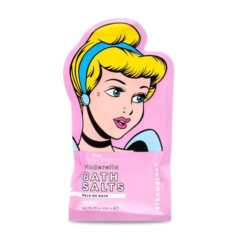 Mad Beauty - Disney Princess Sels De Bain Cendrillon Parfum Fraise - 80 G 