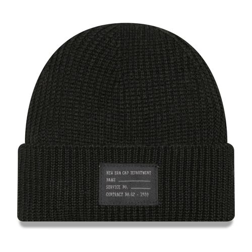 New Era Bonnet D'hiver Beanie - Patch Noir