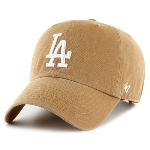 47 Brand Strapback Cap - Clean Up Los Angeles Dodgers Camel