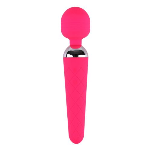 Vibromasseur Baguette Magique 2.0 Sextoy Vibro Stimulateur Clitoridien Point G - Rechargeable Usb - Waterproof - Rose