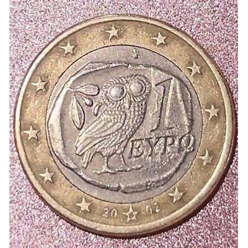 Pièce 1 Euros Hibou 2002