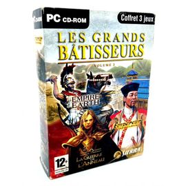 Les Grands Batisseurs Volume 3 Jeu PC Coffret 3 Jeux